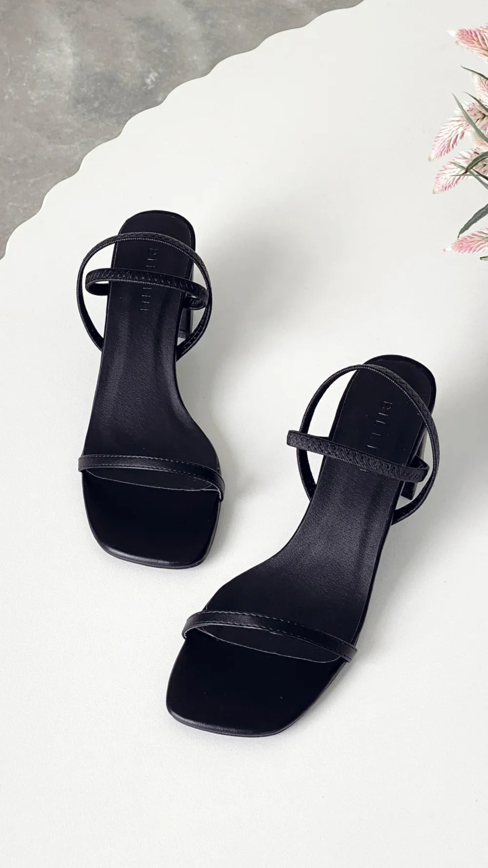 Billini Billini|Heels^Balton Mule Heels - Black