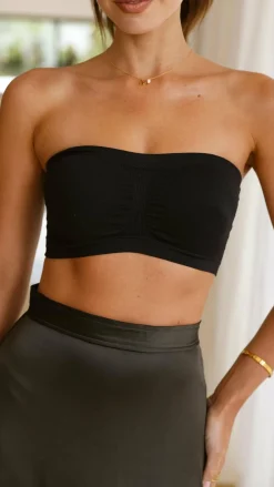 Secret Weapons Beauty|Booby Tape And Bra Accessories^Bandeau Bra - Black