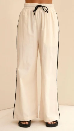 CAXTON ST Sets|Bottoms^Basima Pants - Beige / Black