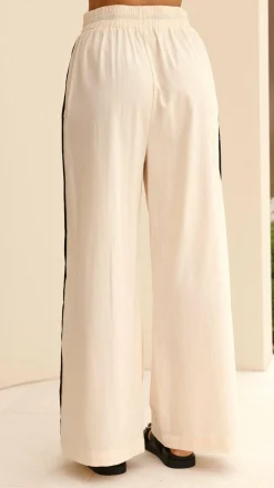 CAXTON ST Sets|Bottoms^Basima Pants - Beige / Black
