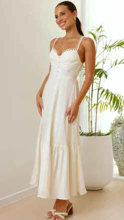 LILYWHYT Sale Dresses^Beatrix Maxi Dress - Butter