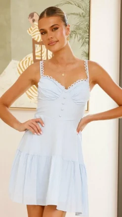 LILYWHYT Sale Dresses^Beatrix Mini Dress - Blue