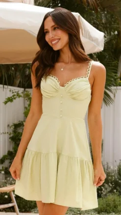 LILYWHYT Sale Dresses^Beatrix Mini Dress - Sage