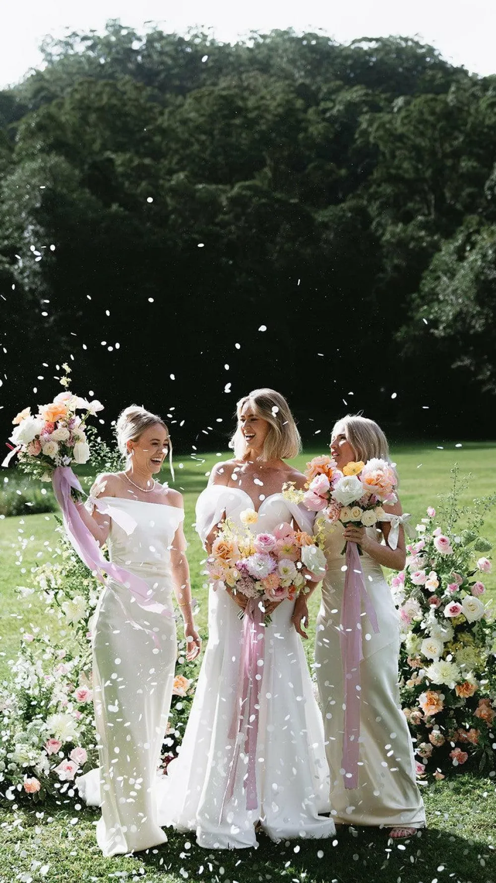 Willow Bud Bridal Accessories|Bridal Accessories^Biodegradable Confetti Cannon – Pink & White Hearts