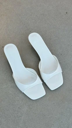 Billini Billini^Blossom Heels - White Shine