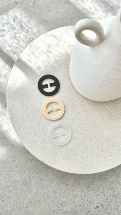 Secret Weapons Beauty|Booby Tape And Bra Accessories^Bra Clips 3 Pack - Clear/Nude/Black
