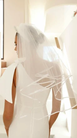 Angel Whisper Hair Accessories|Bridal Accessories^Bride To Be Veil - White