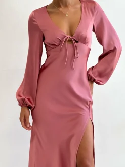 Alive Girl Sale Evening|Sale Dresses^Brigitte Maxi Dress - Baked Rose