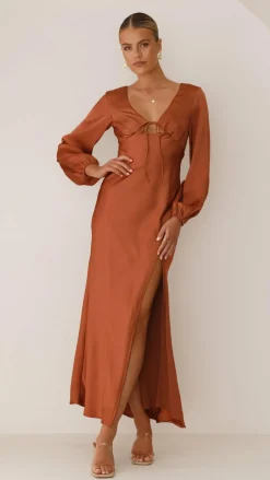 Alive Girl Sale Evening|Sale Dresses^Brigitte Maxi Dress - Copper