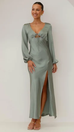 Alive Girl Sale Evening|Sale Dresses^Brigitte Maxi Dress - Green