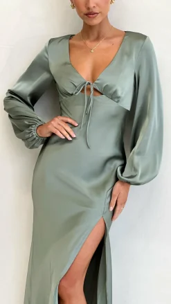 Alive Girl Sale Evening|Sale Dresses^Brigitte Maxi Dress - Green
