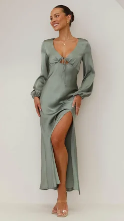 Alive Girl Sale Evening|Sale Dresses^Brigitte Maxi Dress - Green