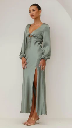 Alive Girl Sale Evening|Sale Dresses^Brigitte Maxi Dress - Green