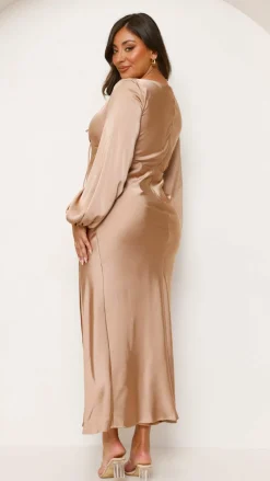 Alive Girl Sale Evening|Sale Dresses^Brigitte Maxi Dress - Latte