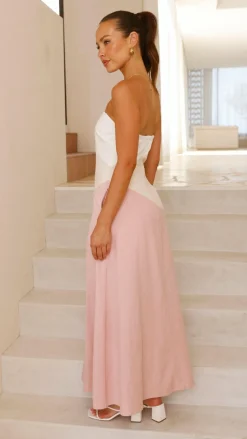 Fashion Allied Sale Dresses^Brionie Maxi Dress - Pink/ White