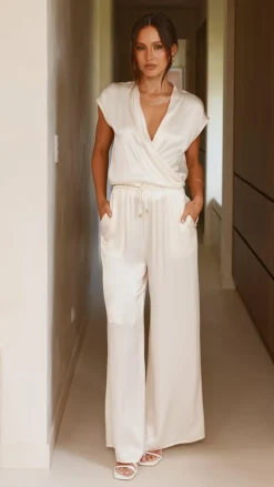 Fashion Allied Sets|Bottoms^Brylee Pants - Cream