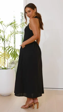 Pink Diamond Dresses|Maxi^Caden Maxi Dress - Black