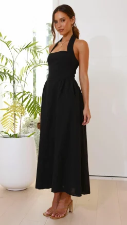 Pink Diamond Dresses|Maxi^Caden Maxi Dress - Black