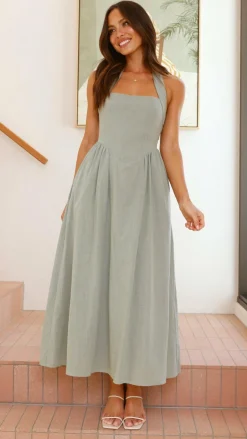 Pink Diamond Sale Dresses^Caden Maxi Dress - Sage