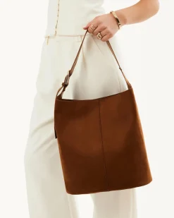 Billini Bags^Cali Shoulder Bag - Tan Suede