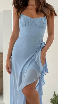 SASHA (BNE) Dresses|Midi^Caliste Midi Dress - Blue