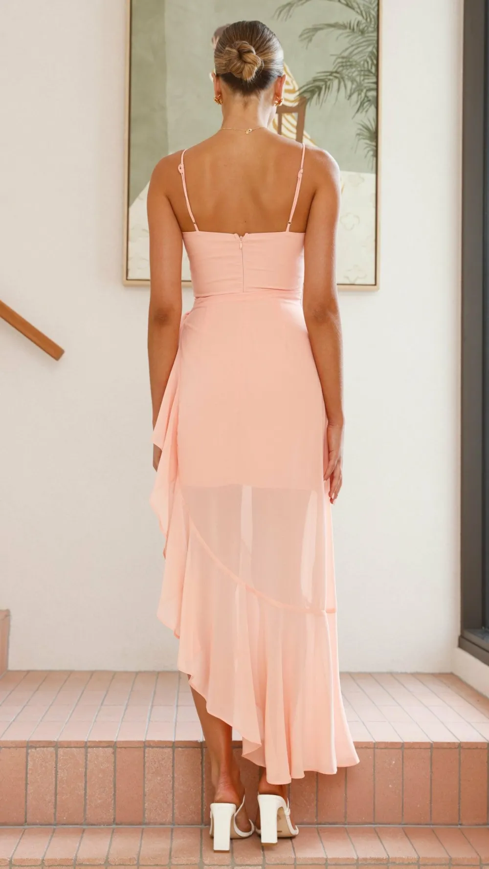 SASHA (BNE) Sale Dresses^Caliste Midi Dress - Peach