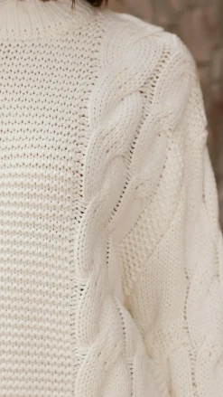Fashion Allied Knitwear|Knitwear^Candice Knit Sweater - Cream