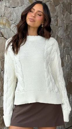 Fashion Allied Knitwear|Knitwear^Candice Knit Sweater - Cream