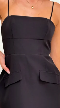 SASHA (BNE) Dresses|Maxi^Carabella Maxi Dress - Black