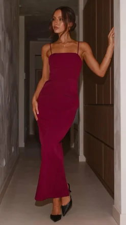 SASHA (BNE) Sale Dresses^Carabella Maxi Dress - Wine