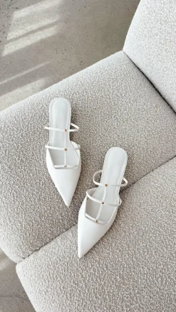 Billini Billini^Carver Ballet Flats - White