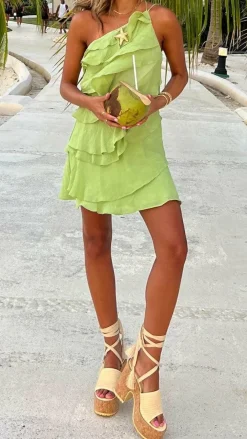 LILYWHYT Dresses|Mini^Cassidi Mini Dress - Sage