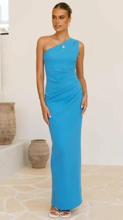 YH AND CO Dresses|Maxi^Cataleya Maxi Dress - Azure Blue