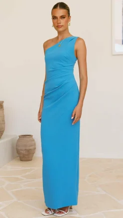 YH AND CO Dresses|Maxi^Cataleya Maxi Dress - Azure Blue