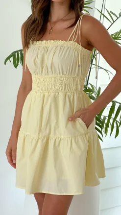Desire Sale Dresses^Cely Mini Dress - Yellow
