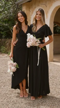 LILYWHYT Mi Amore|Dresses^Charlize Maxi Dress - Black