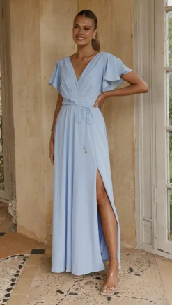 LILYWHYT Mi Amore|Dresses^Charlize Maxi Dress - Blue