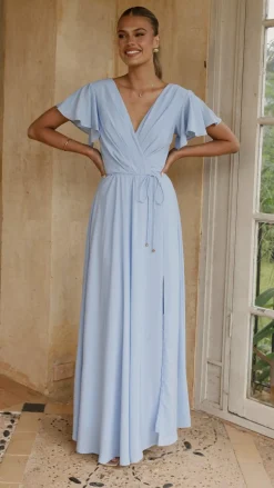 LILYWHYT Mi Amore|Dresses^Charlize Maxi Dress - Blue