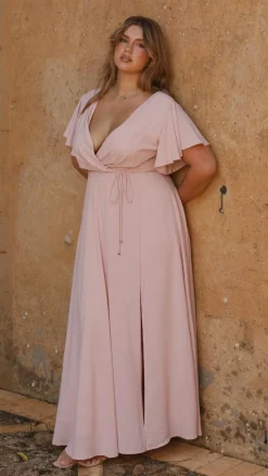 LILYWHYT Mi Amore|Dresses^Charlize Maxi Dress - Dusty Pink