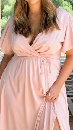 LILYWHYT Mi Amore|Dresses^Charlize Maxi Dress - Dusty Pink