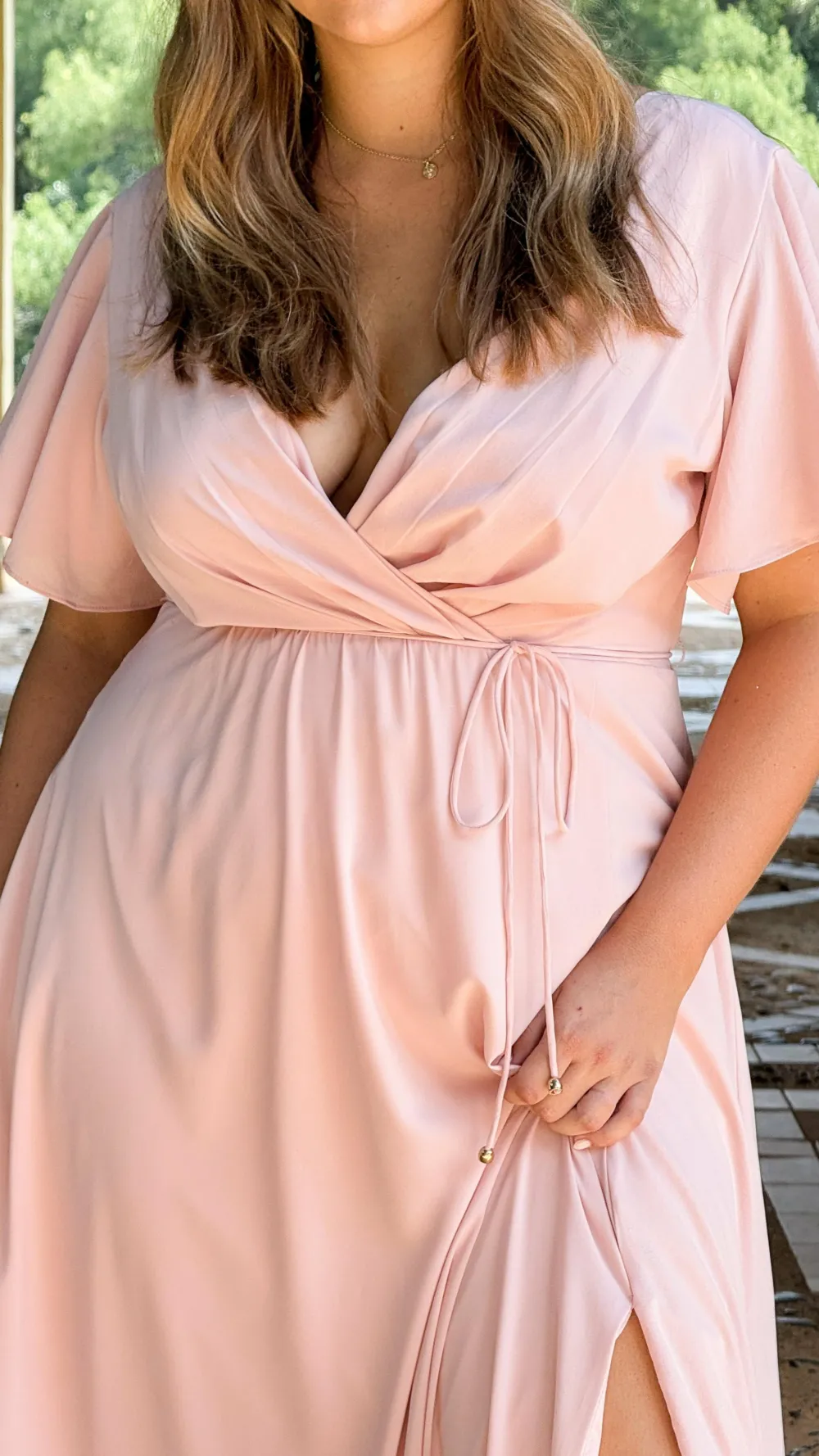 LILYWHYT Mi Amore|Dresses^Charlize Maxi Dress - Dusty Pink