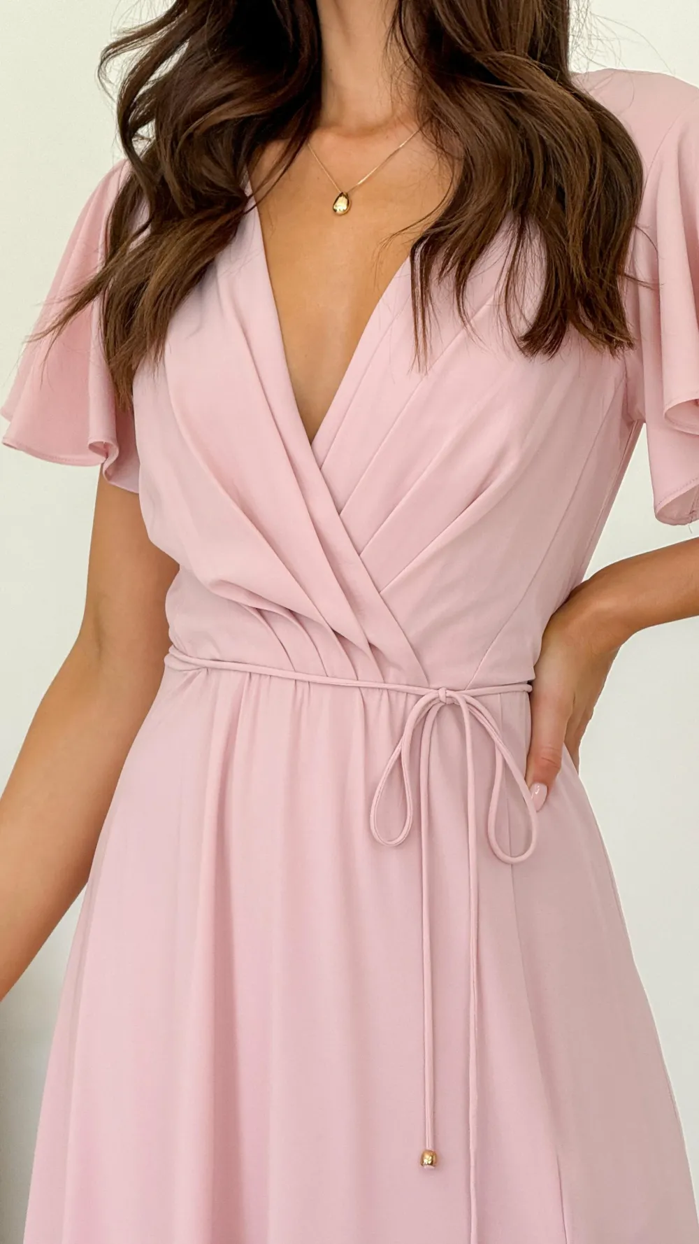 LILYWHYT Mi Amore|Dresses^Charlize Maxi Dress - Dusty Pink