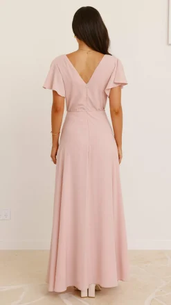 LILYWHYT Mi Amore|Dresses^Charlize Maxi Dress - Dusty Pink