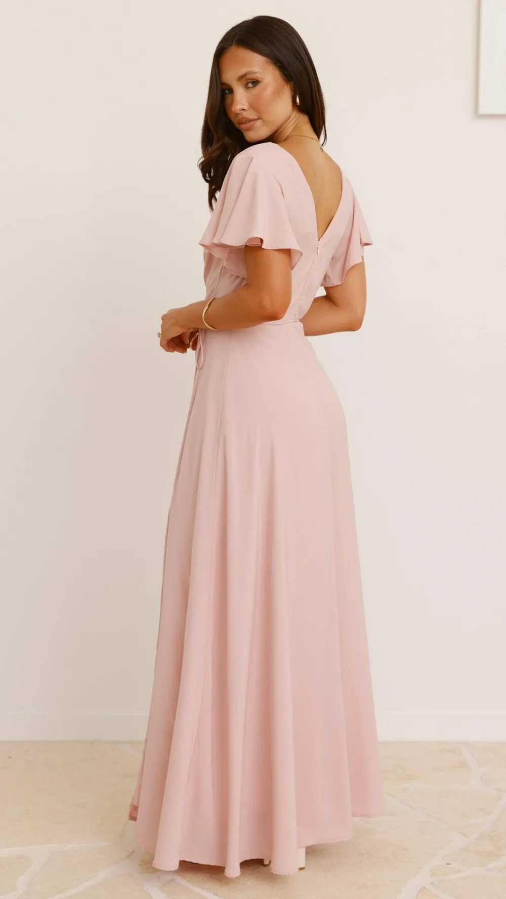 LILYWHYT Mi Amore|Dresses^Charlize Maxi Dress - Dusty Pink