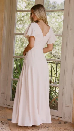 LILYWHYT Mi Amore|Dresses^Charlize Maxi Dress - Ivory