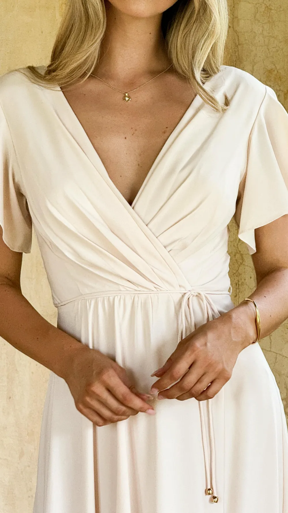 LILYWHYT Mi Amore|Dresses^Charlize Maxi Dress - Ivory