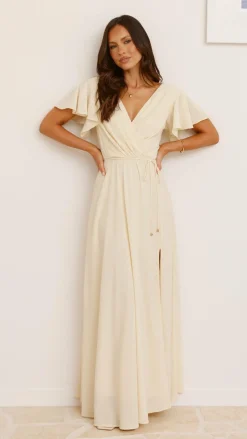 LILYWHYT Mi Amore|Dresses^Charlize Maxi Dress - Yellow