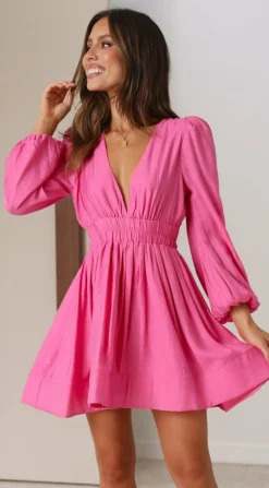 LILYWHYT Sale Dresses^Charlotte Mini Dress - Pink