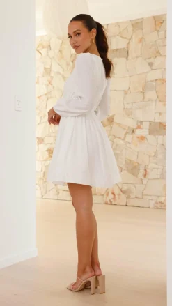 LILYWHYT Sale Dresses^Charlotte Mini Dress - White
