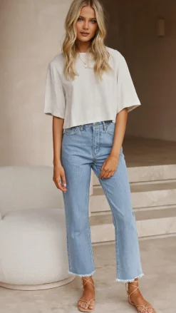 Desire Tops^Charlotte Top - Natural